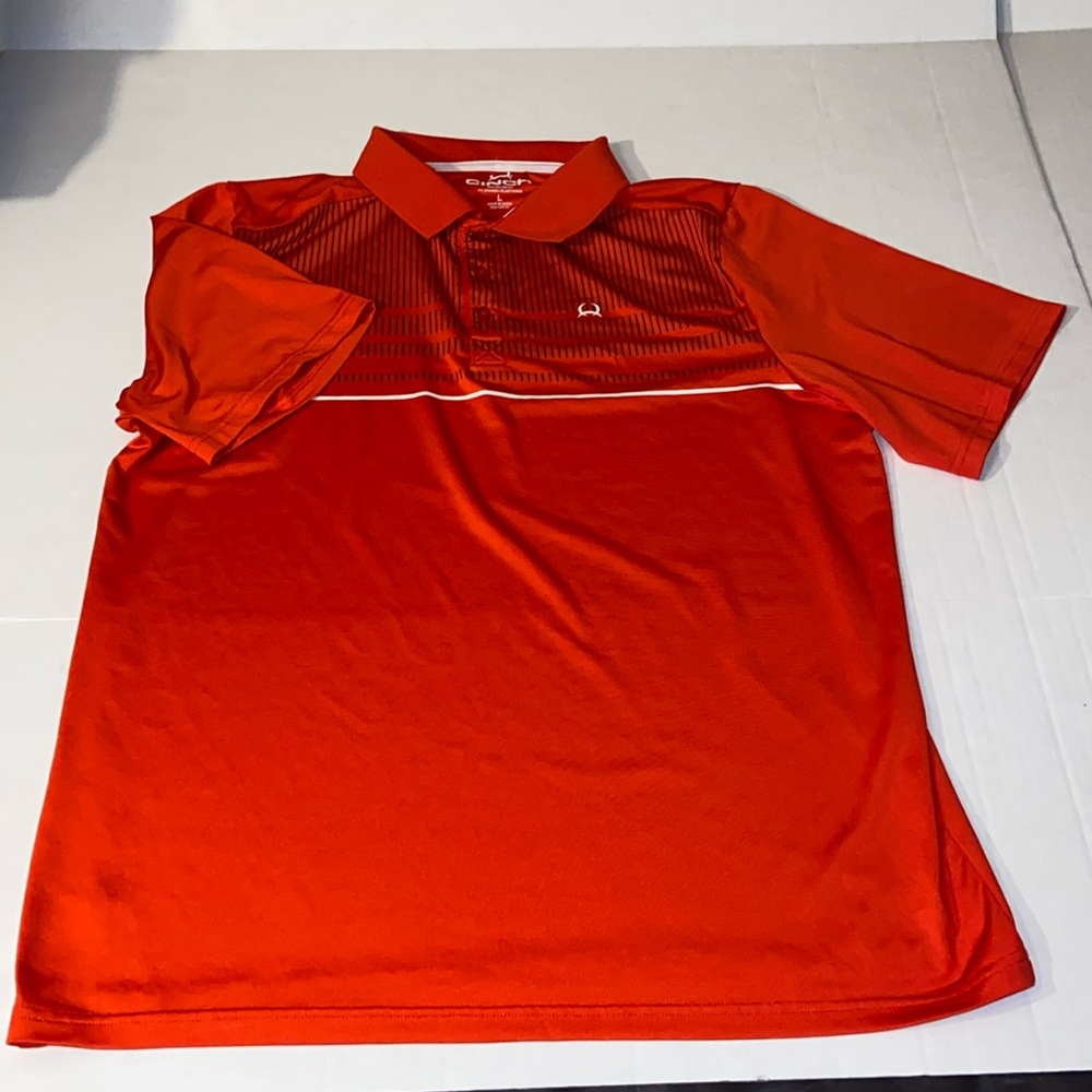 Cinch Men’s Large Short Sleeve Polo Shirt